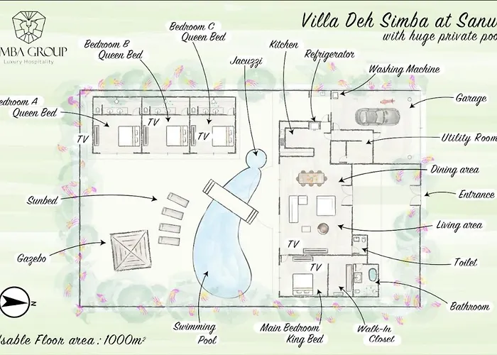 Villa Deh Simba At *